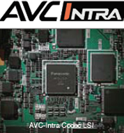 专有的P2HD高质量图像：10 bit、4:2:2、AVC-Intra 100编解码器